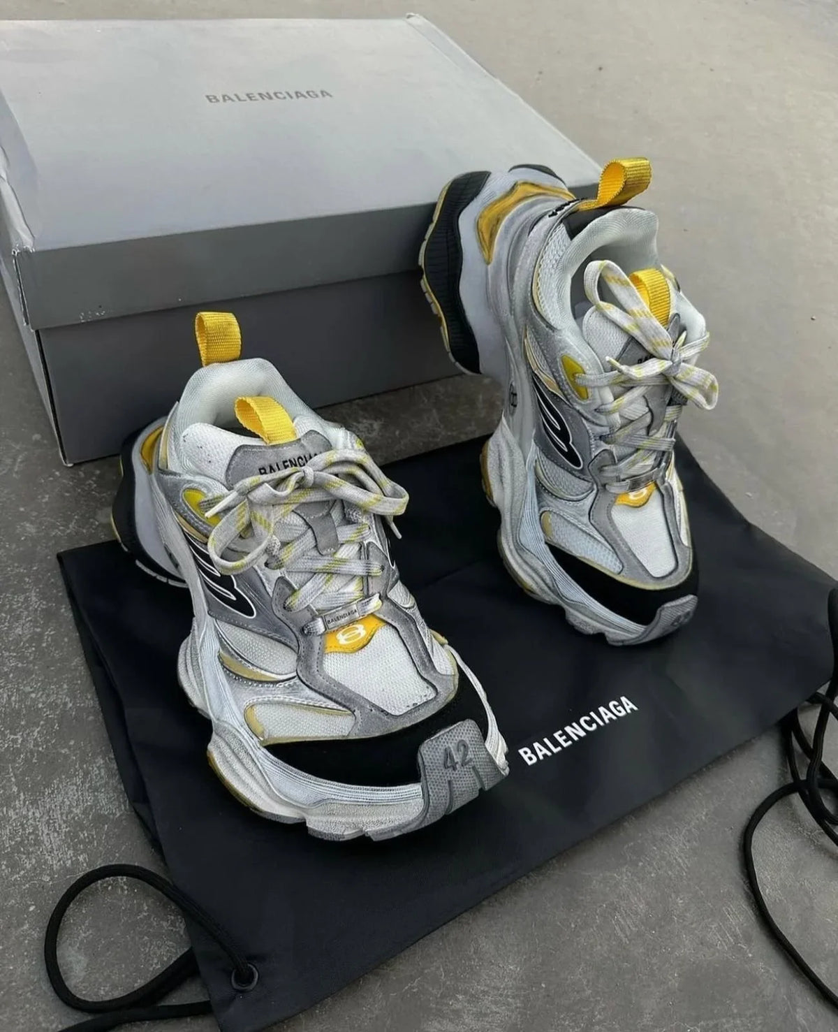 Balenc_iaga Cargo Sneakers