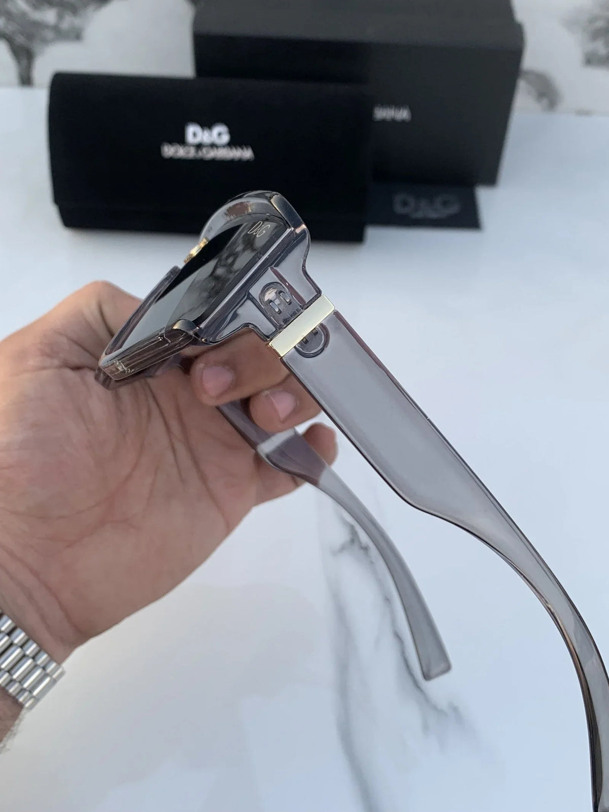 Bran_ded D&_G9529 Grey Sunglasses