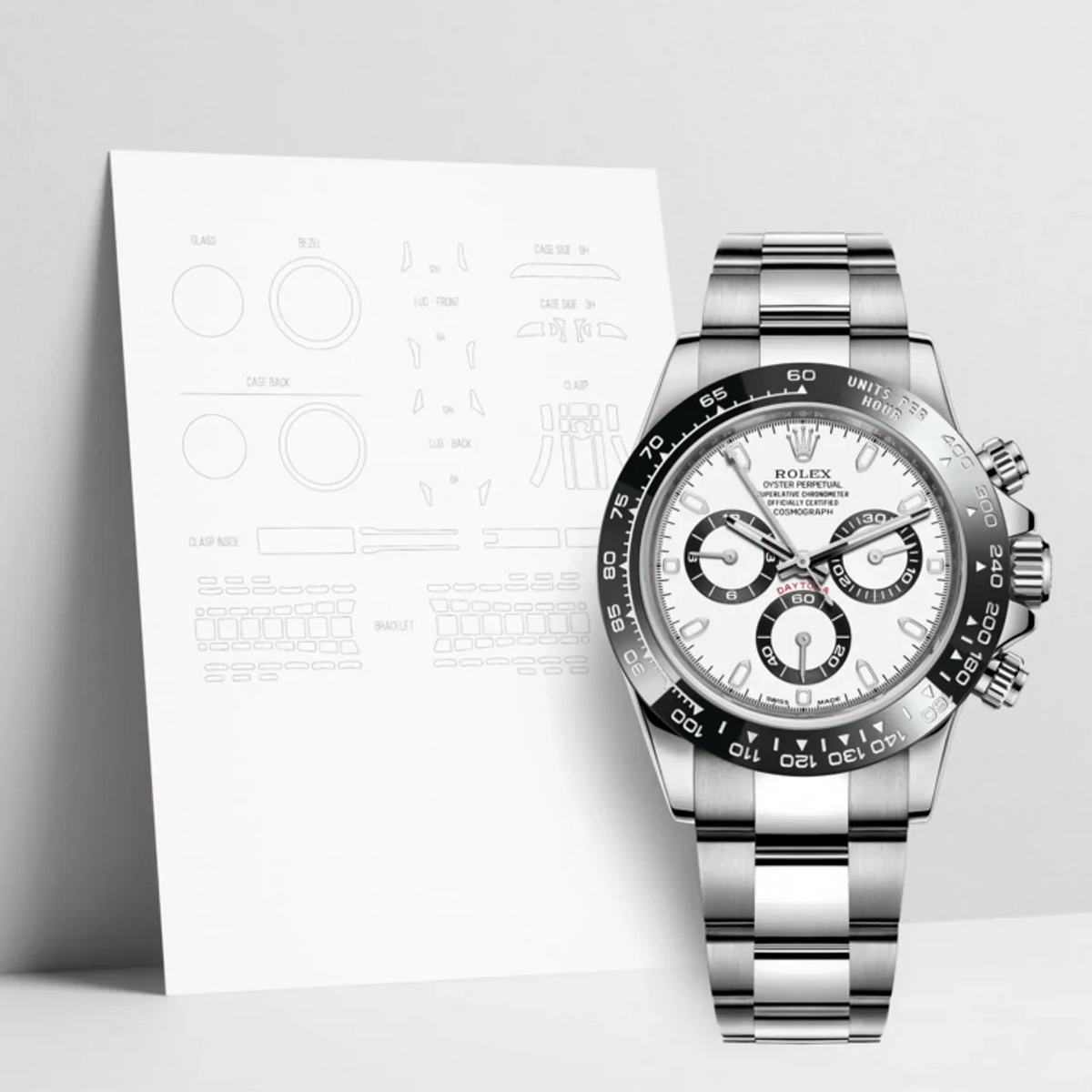 ROLE_X Cosmograph Daytona White dial